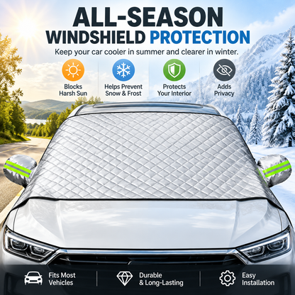 ❄ Magnetic All-Season Windshield Protector