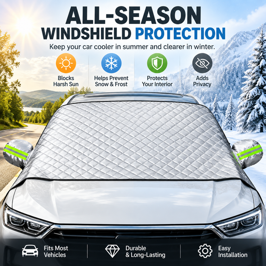 ❄ Magnetic All-Season Windshield Protector