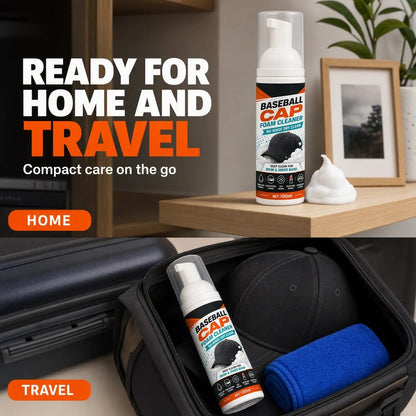 🧢 No-Rinse Baseball Cap Foam Cleaner ✨