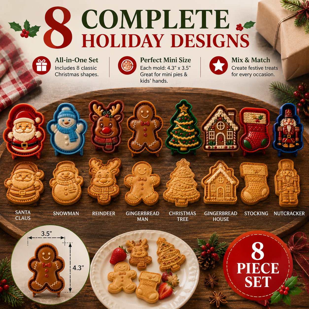 🎁 8 PIECE SET