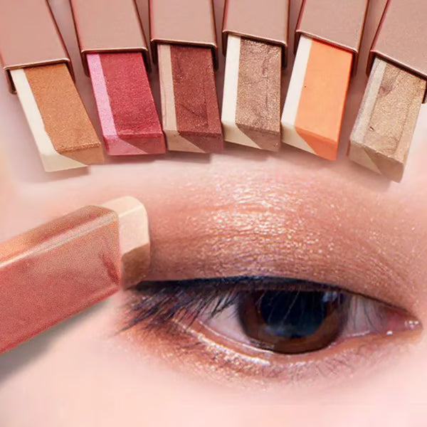 ✨ 6Pack Dual-color eyeshadow stick-brightens the eyes for a natural and long-lasting look